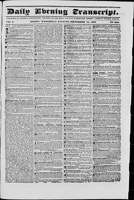 Daily Evening Transcript