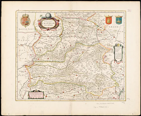 Vtriusque Castellae nova descriptio