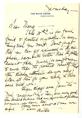 Letter from Bess W. Truman to Margaret Truman