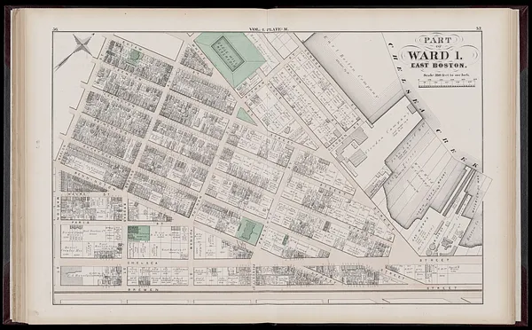 Atlas of the county of Suffolk, Massachusetts : vol. 4th including East Boston, city of Chelsea, Revere and Winthrop : from actual survey official records & private plans