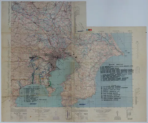 Map of the Occupation of Japan