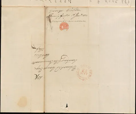 George Colton to Edward Bangs, 12 January 1833