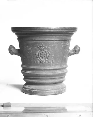 Mortar with the Medici Family Shield