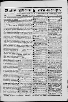 Daily Evening Transcript