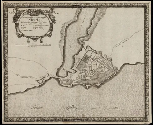 Ichnographia arcis et oppidi Nicopiae