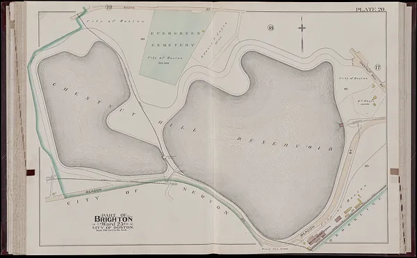 Atlas of the city of Boston, volume seven, Brighton, Mass.