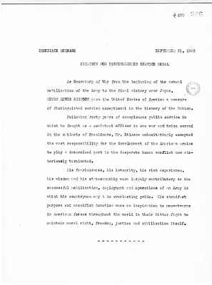 White House Press Release