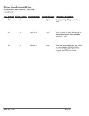 WHSF: Returned, 12-10
