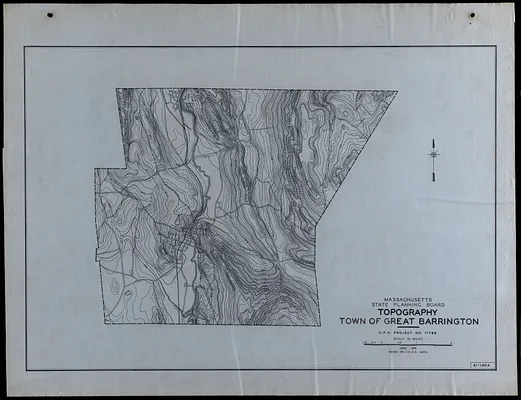 Topography Town of Great Barrington
