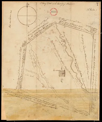 Plan of Chester surveyor's name not given, dated October 8, 1794.