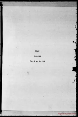 Volume 535, June 1 – June 2, 1942
