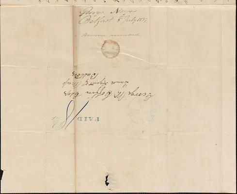 George Noyes to George Coffin, 5 July 1839