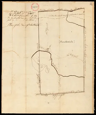Plan of Southwick, surveyor's name not given, dated 1794-5.