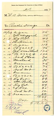 Bill from Riske's Drug Store