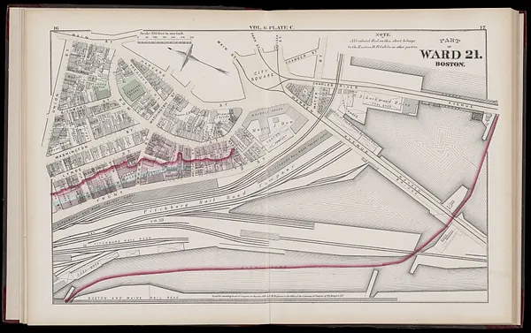 Atlas of the county of Suffolk, Massachusetts : vol. 6th including the late city of Charlestown, now wards 20,21 and 22, city of Boston : from actual survey & official records