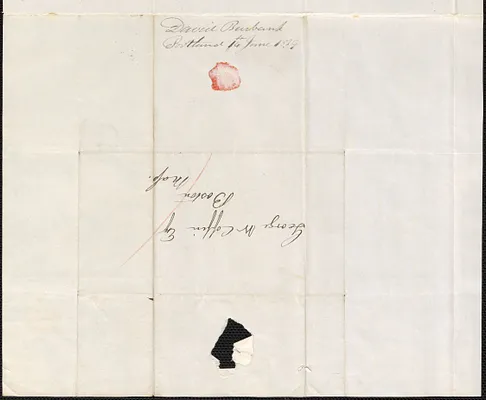 David Burbank to George Coffin, 14 June 1839