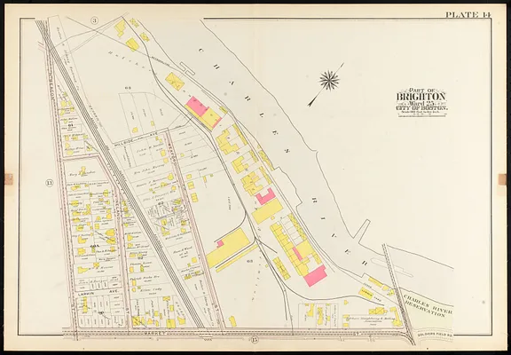 Atlas of the city of Boston, ward 25, Brighton