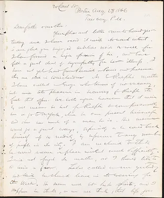 Letter from John D. Long to Zadoc Long and Julia D. Long, August 28, 1866
