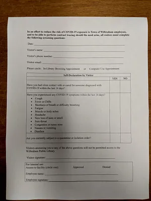 Library self certification