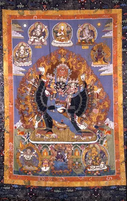 Vajrabhairava with Vajravetali