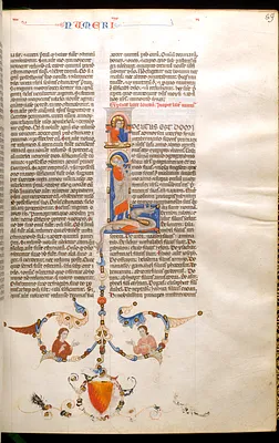 Leaf from Bentivoglio Bible