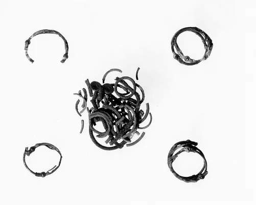 Spiral Pendant from an Earring
