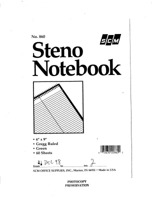 Assorted Notes [2]