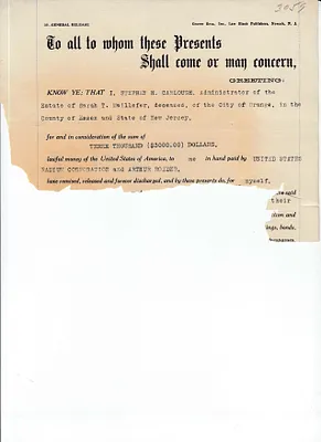 General Release, April 29, 1926
