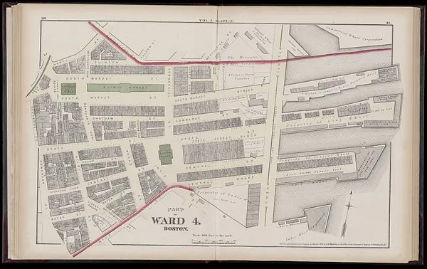 Atlas of the county of Suffolk, Massachusetts : vol. 1st including Boston proper : from actual surveys and official records