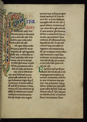 Initial ""P"" (Paulus et)