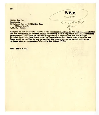 Cross Reference Memorandum