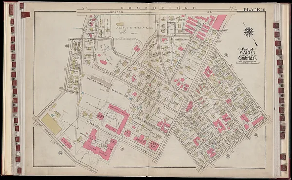 Atlas of the city of Cambridge, Massachusetts