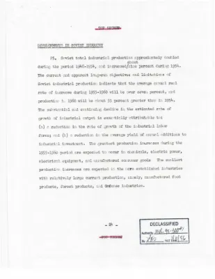 National Intelligence Estimate 11-3-55, Soviet Capabilities and Probable Soviet Courses of Action Through 1960, Part 2 of 5