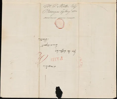 M.P. Norton to George Coffin, 29 August 1832