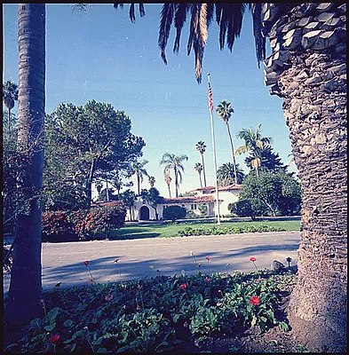 President Nixon's Western White House, La Casa Pacifica, in San Clemente, California