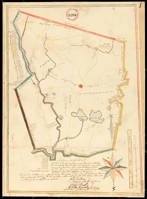 Plan of Sterling, surveyor's name not given, dated May 22, 1795.