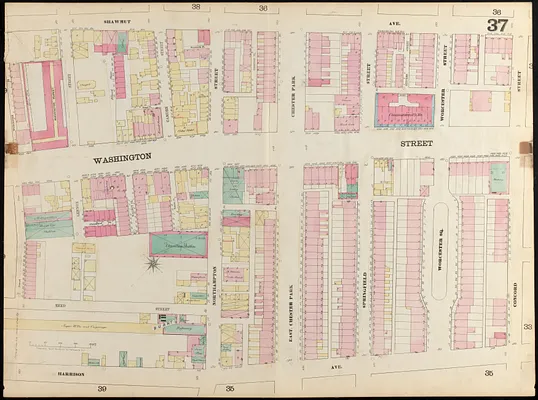 Insurance map of Boston : volume 2