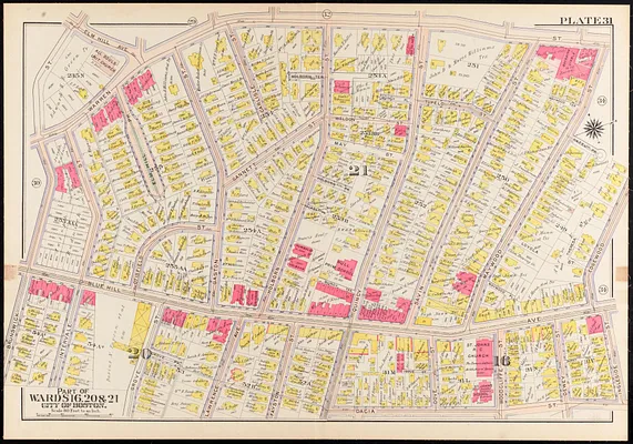 Atlas of the city of Boston, Roxbury