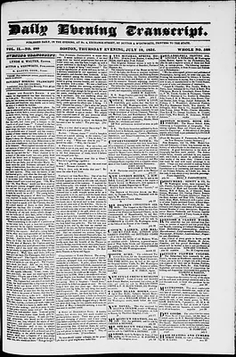 Daily Evening Transcript