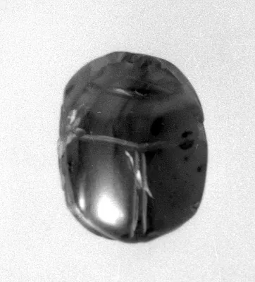 Scarab with a Lion Attacking a Bull