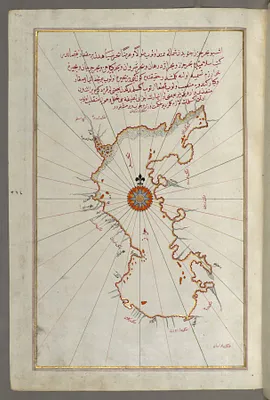 Map of the Caspian Sea