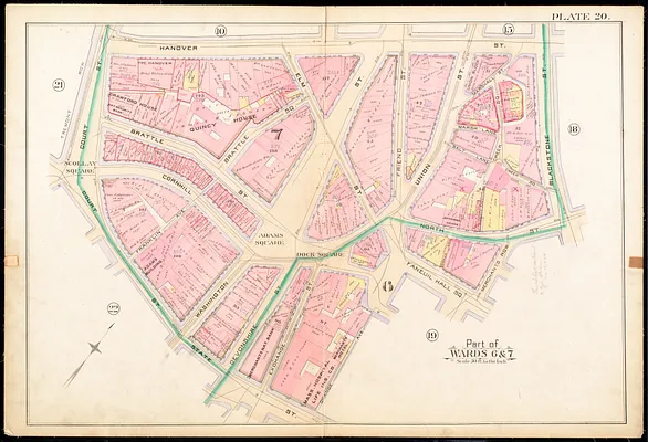 Atlas of the city of Boston : city proper