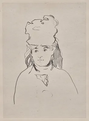 Berthe Morisot in Silhouette