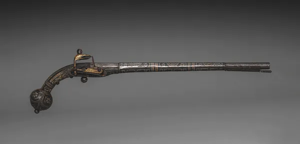 Ball-Butted Miquelet-Lock Pistol