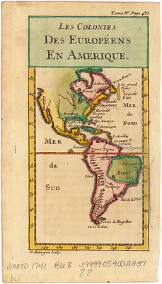 Les Colonies des Européens en Amerique