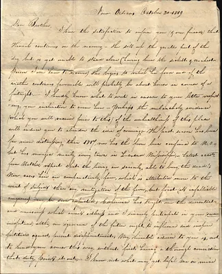 Bourne Spooner to William Spooner Oct. 20 1819