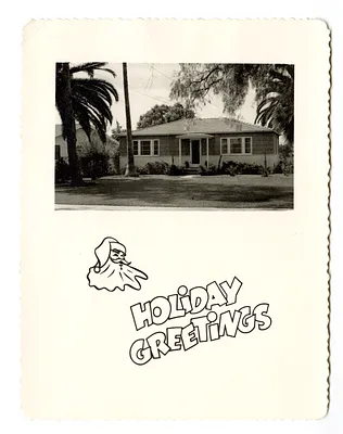 Christmas Card from Jeff and Jeanette to Bess W. Truman