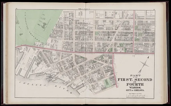 Atlas of the county of Suffolk, Massachusetts : vol. 4th including East Boston, city of Chelsea, Revere and Winthrop : from actual survey official records & private plans