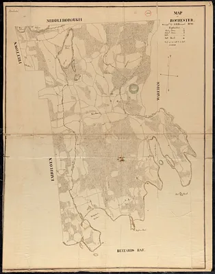 Plan of Rochester made by A. B. Hammond, dated 1830