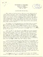 Two-page typescript report on the haddock egg experiments.